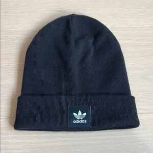 Adidas Classic Black Knit Beanie NEW